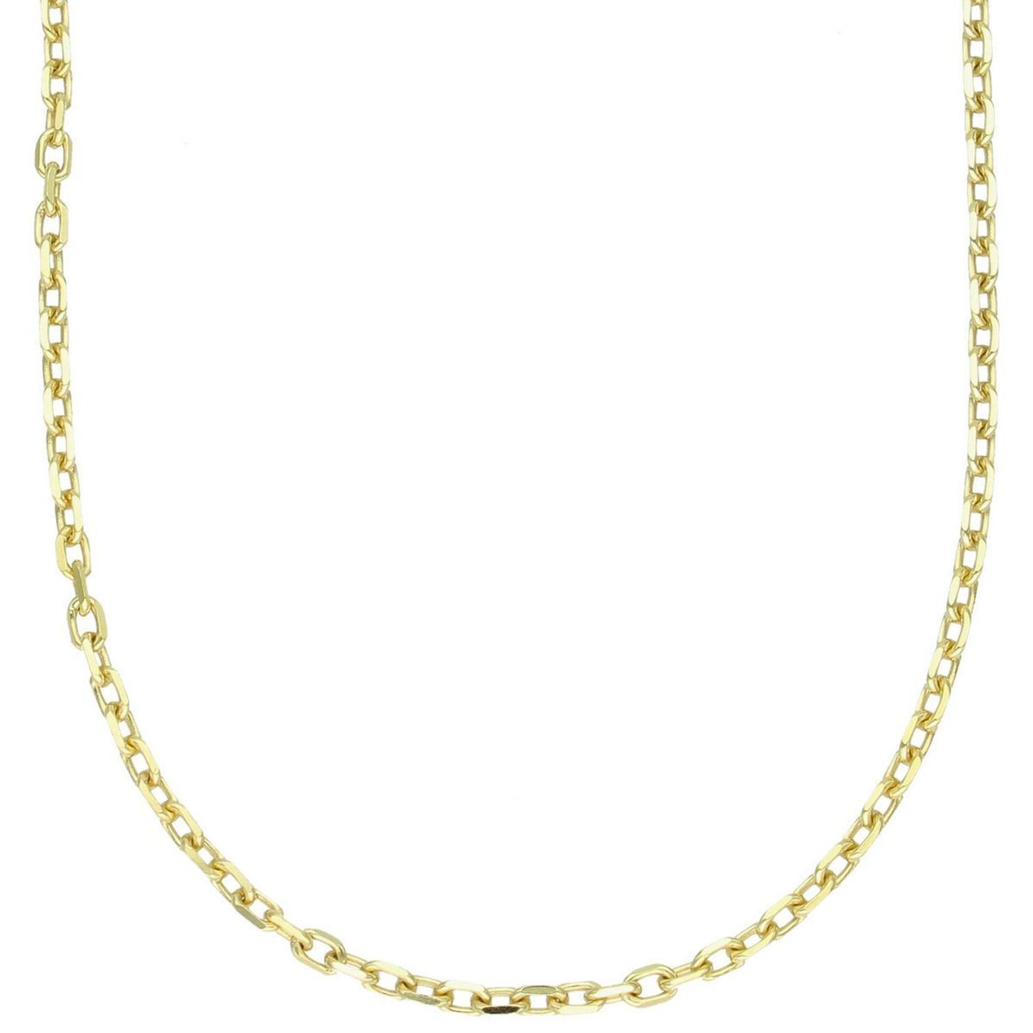 Stylowy naszyjnik damski ze złota próby 585, model DIA-LAN-13772-585. Splot Ankier 2,5 mm, długość 55 cm, waga 9,77 g, zapięcie na karabińczyk. Klasyczna biżuteria dla wymagających.1.jpg